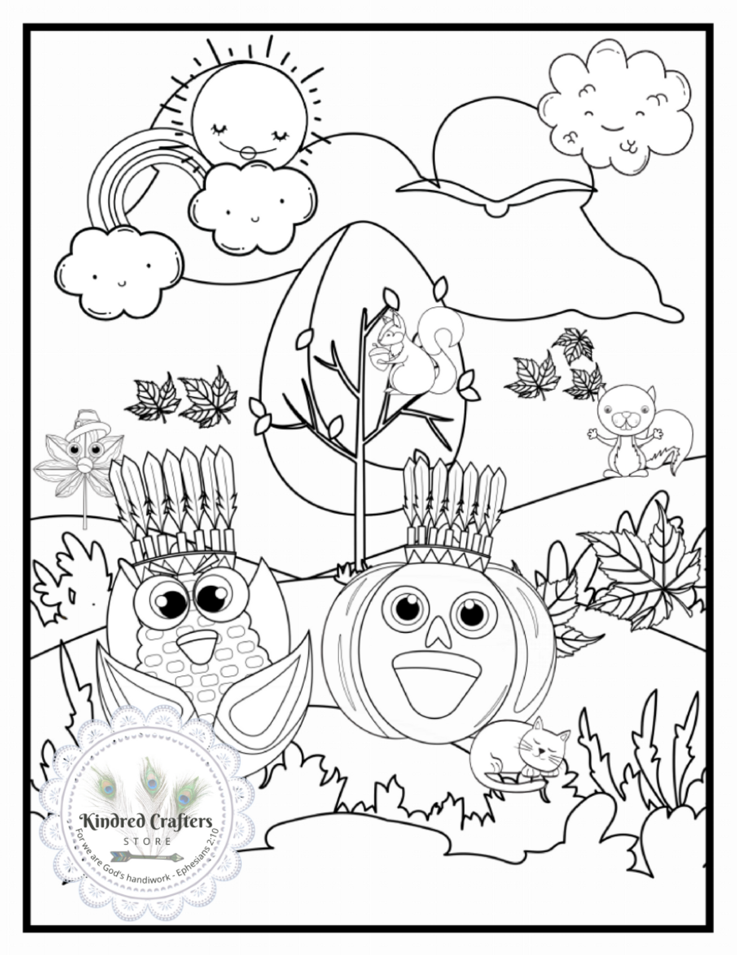 THANKSGIVING ACTIVITY AND COLORING BOOK
