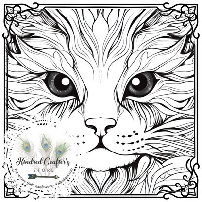 CATS COLORING BOOK